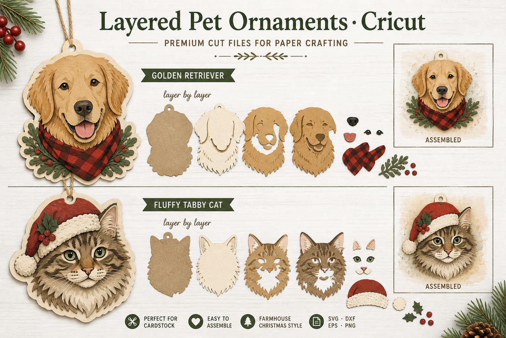 Layered Pet Ornament — farmhouse listing main (previews-v2)