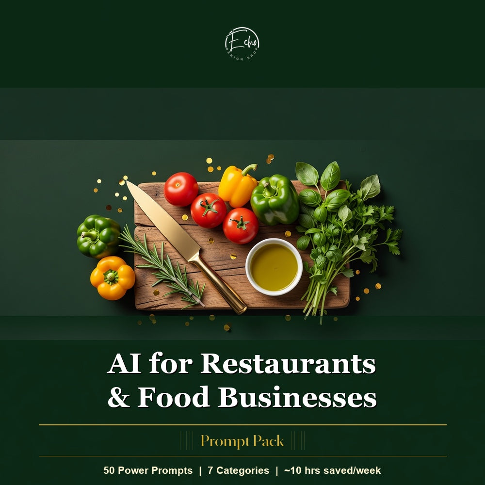 AI for Restaurants & Food Businesses — Prompt Pack