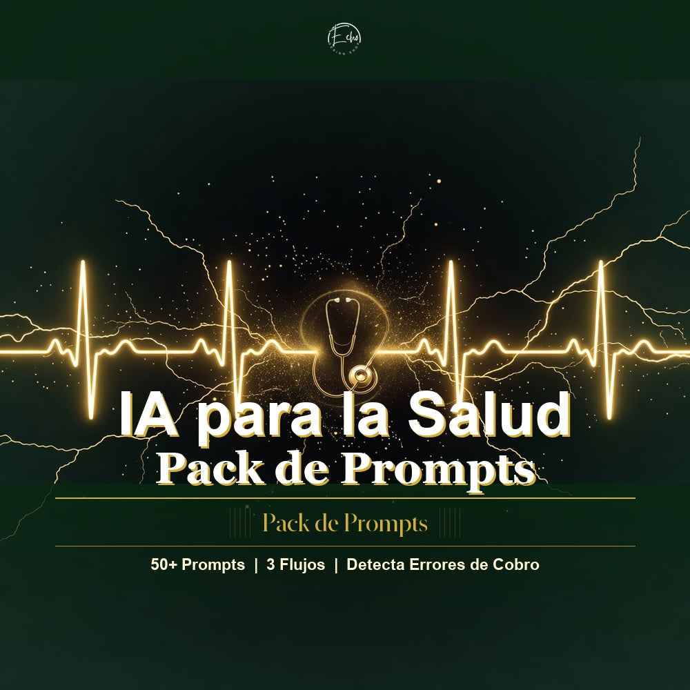 IA para la Salud – Pack de Prompts de ChatGPT para Profesionales de la Salud